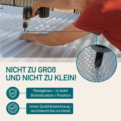 HSS Schälbohrer für Wellplatten WP Ø 9,5 mm