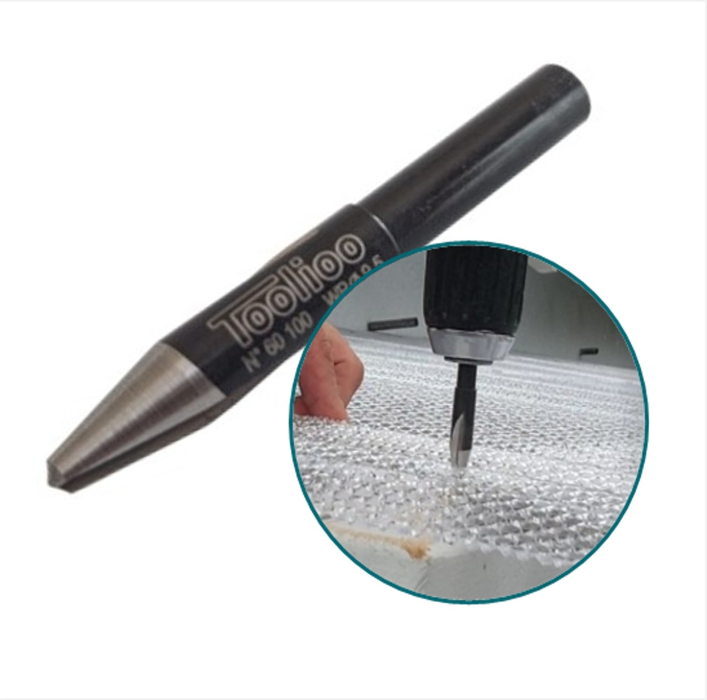 HSS Schälbohrer für Wellplatten WP Ø 9,5 mm